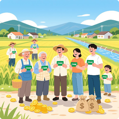 남해군 농어촌 기본소득 착카드 이미지