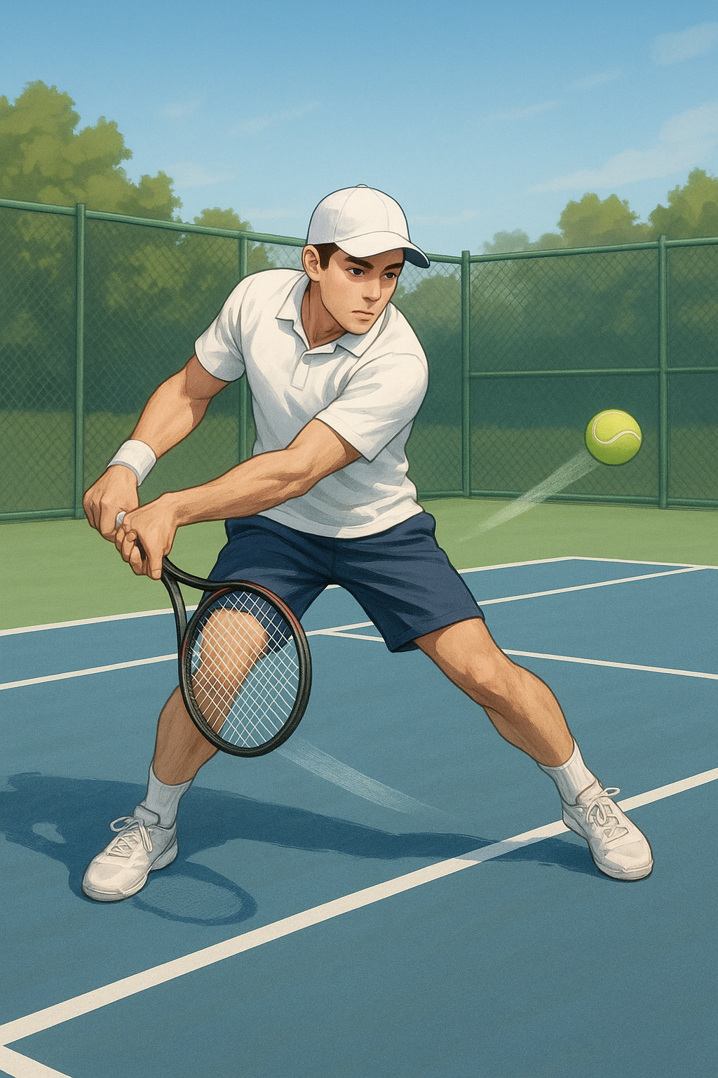 테니스 슬라이스 샷의 활용과 훈련법