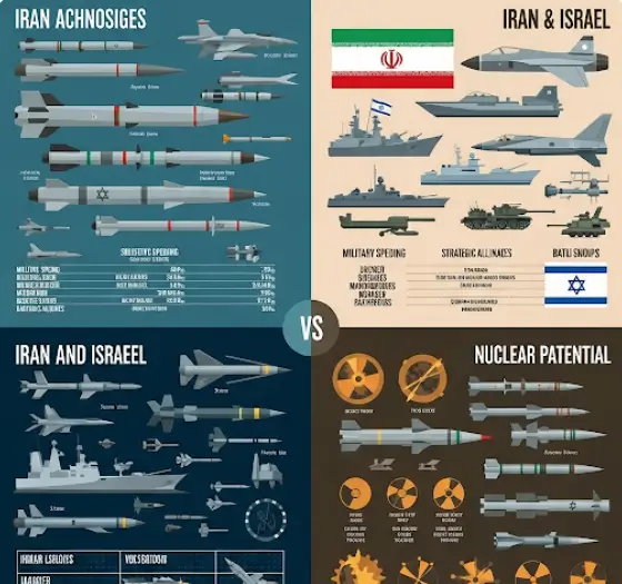 이란 이스라엘 군사력 차이