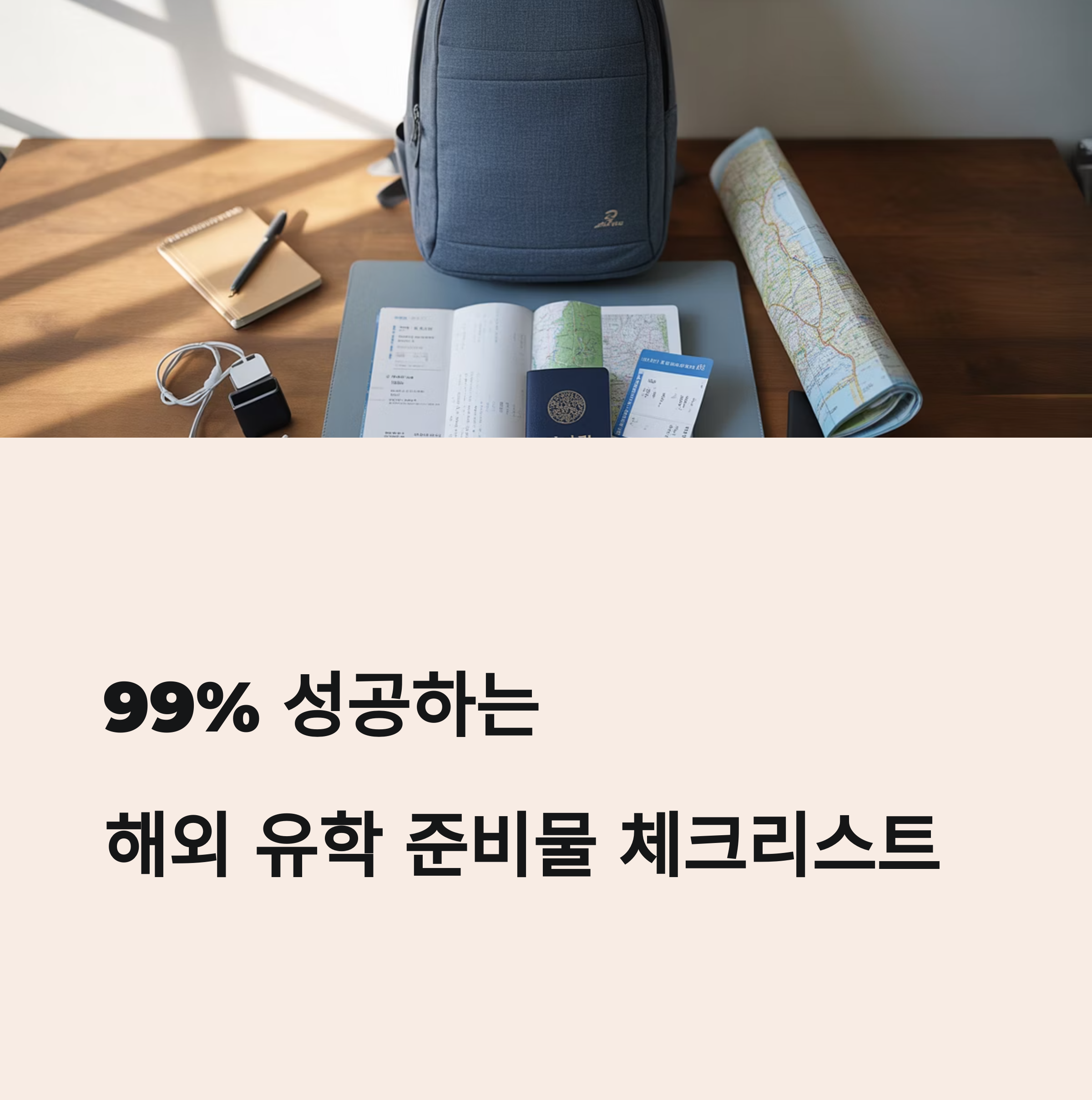 해외 생활 99% 성공하는 유학생 준비물 체크리스트