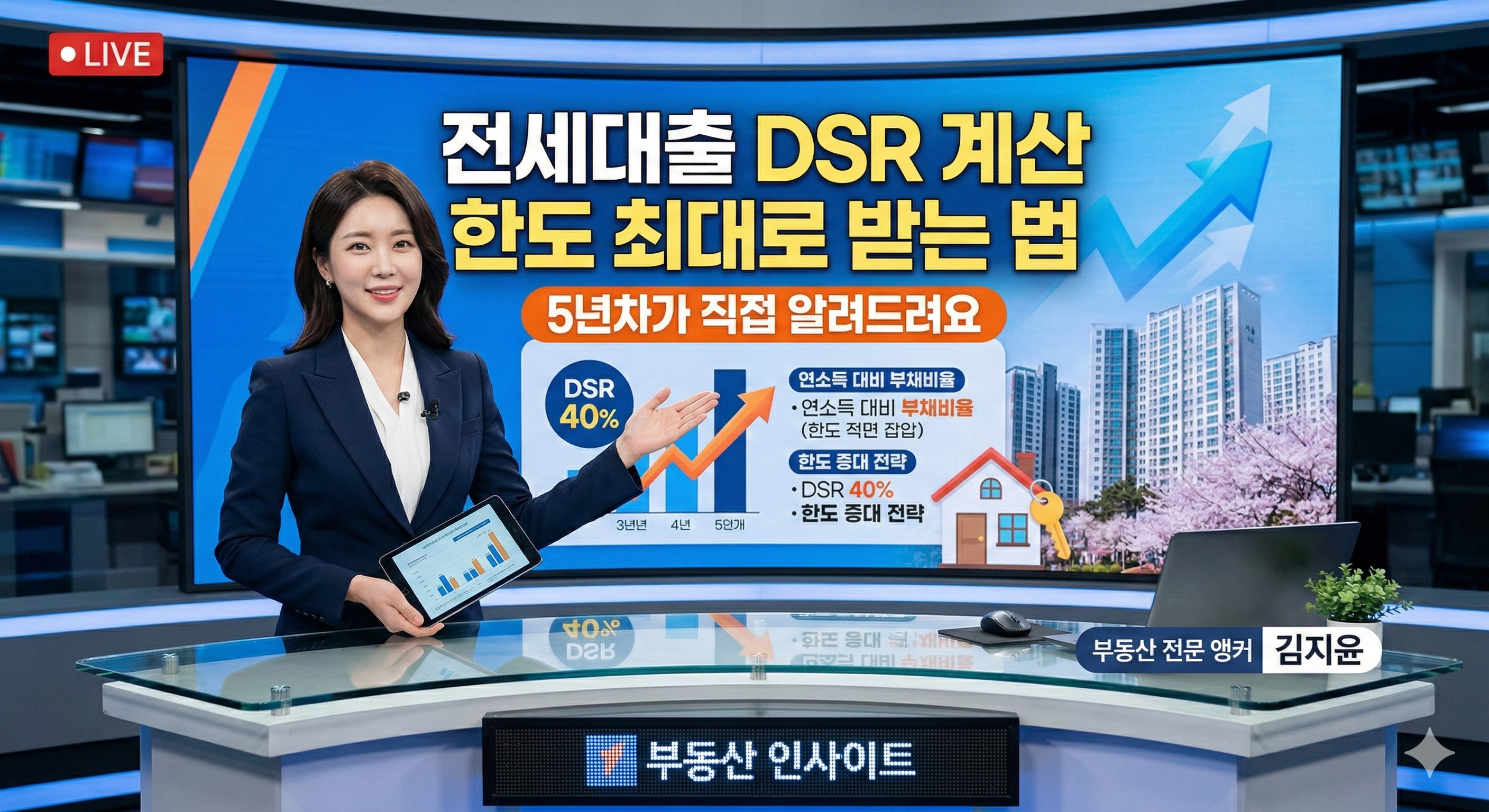 전세대출 DSR 계산 한도 최대로 받는 법