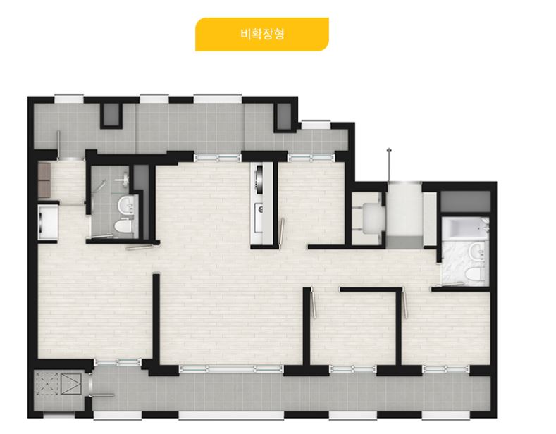 더샵 시에르네 84A 비확장형