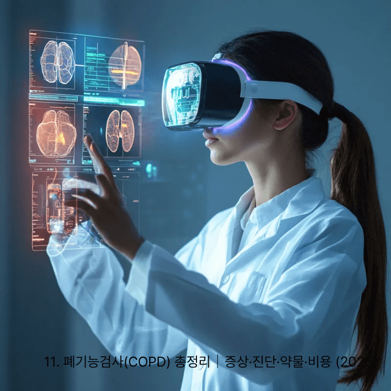 11. 폐기능검사(COPD) 총정리｜증상&middot;진단&middot;약물&middot;비용 (2025)