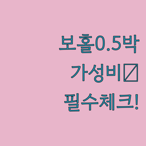 필리핀 보홀 여행 0.5박 숙소 추천..