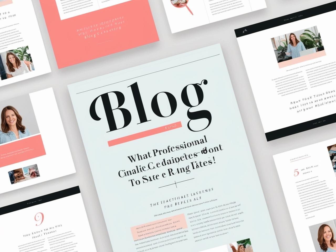 Title and content composition