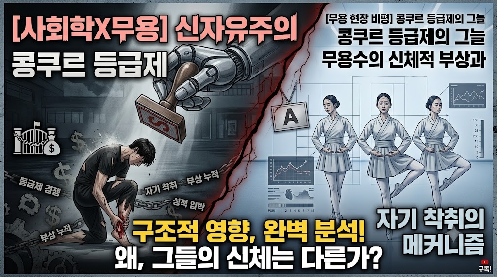 [무용 현장 비평] 콩쿠르 등급제의 그늘: 무용수의 신체적 부상과 자기 착취(Self-Exploitation)의 구조적 메커니즘