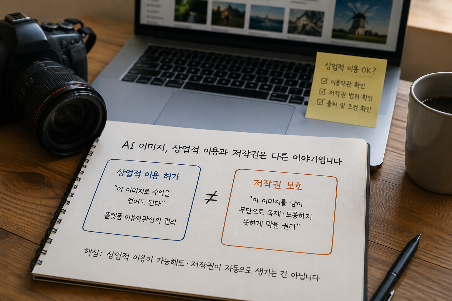 AI 이미지 저작권 상업적 이용