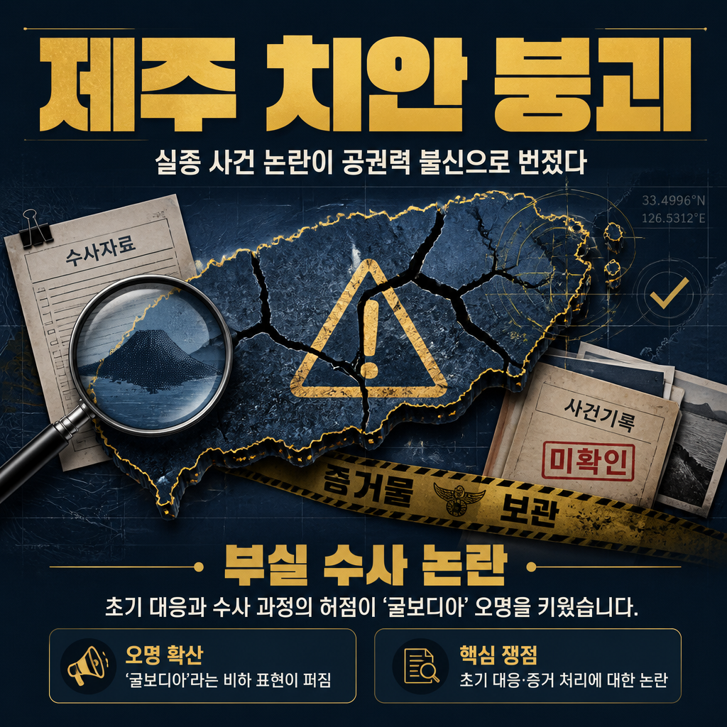 제주 치안 붕괴