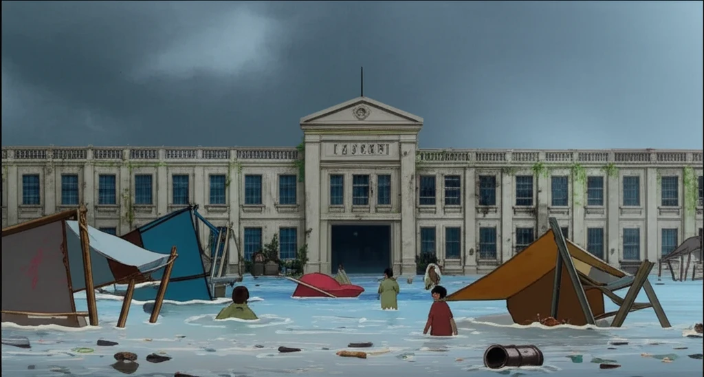 재난 발생 시 사유지 침수, 공공기관..