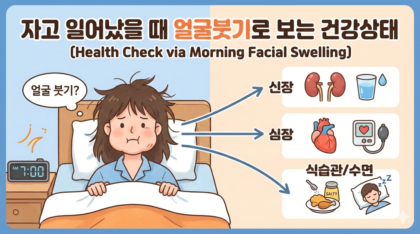 얼굴 붓기로 알 수 있는 건강 신호 관련 이미지