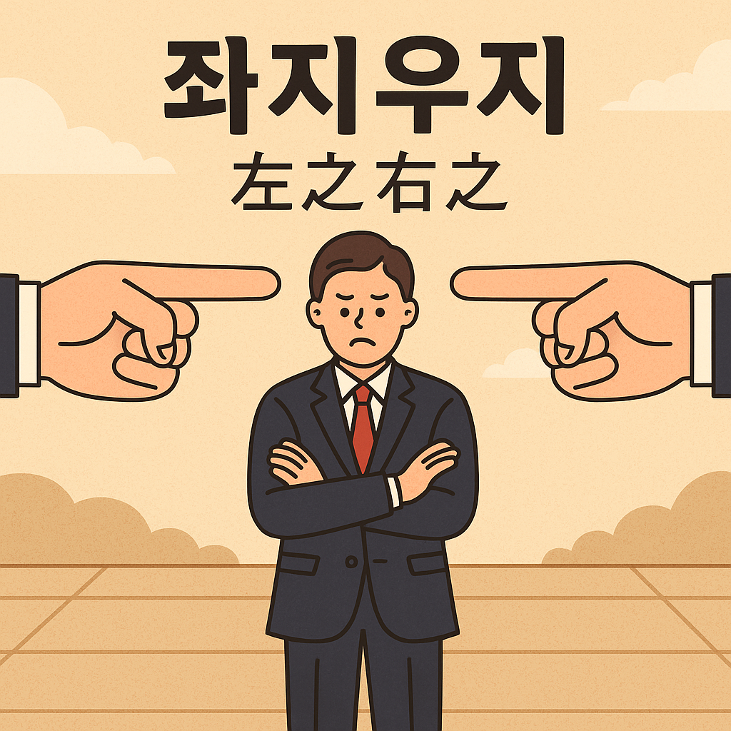 좌지우지 뜻과 유래|뜻풀이부터 활용까지 완벽 정리