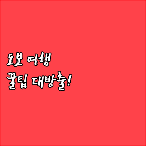 삼척해변역에서 쏠비치까지 도보 여행자..