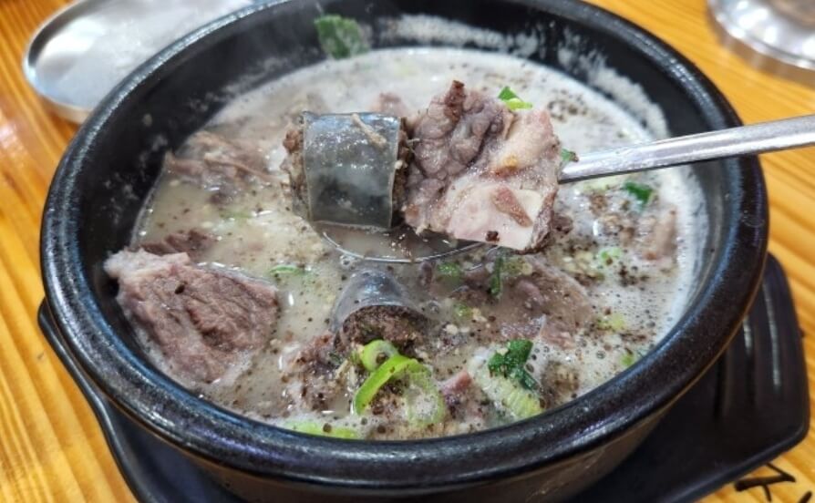 도고 cc 아침 식사