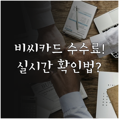 비씨카드 할부 수수료율 결정 기준과 ..