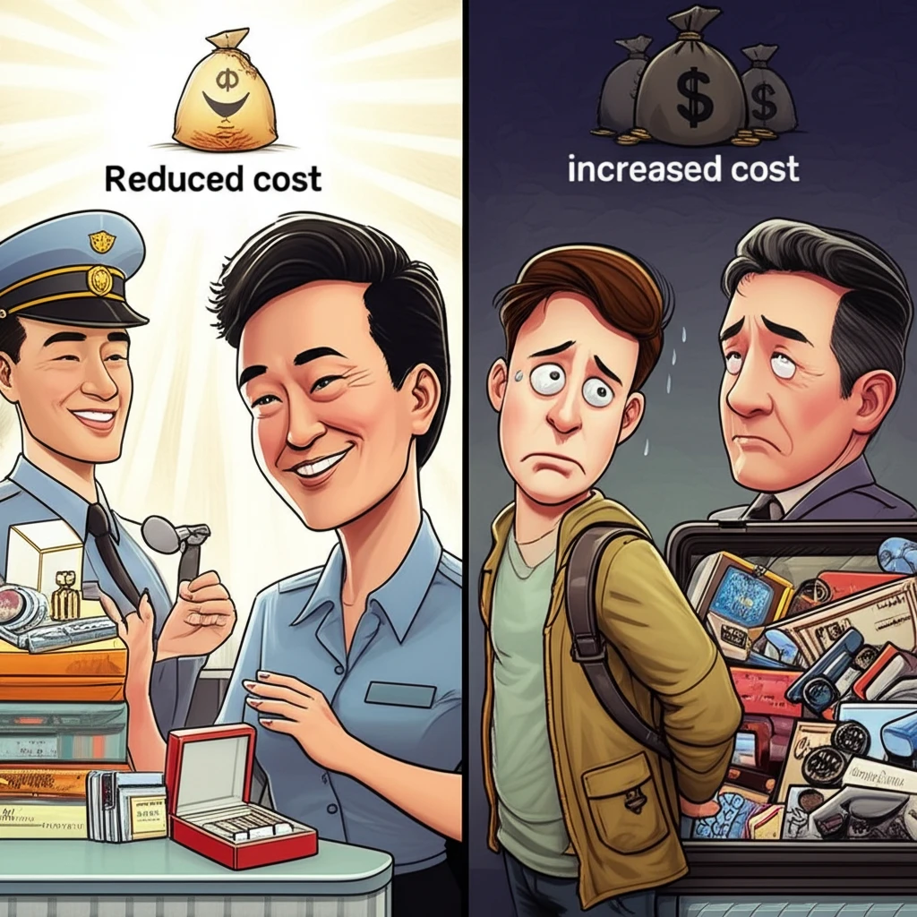 휴대품 예상 세액 조회 시스템으로 3..