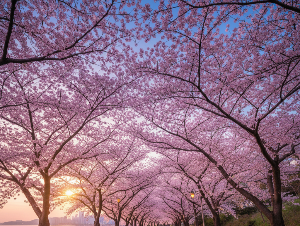 부산 벚꽃