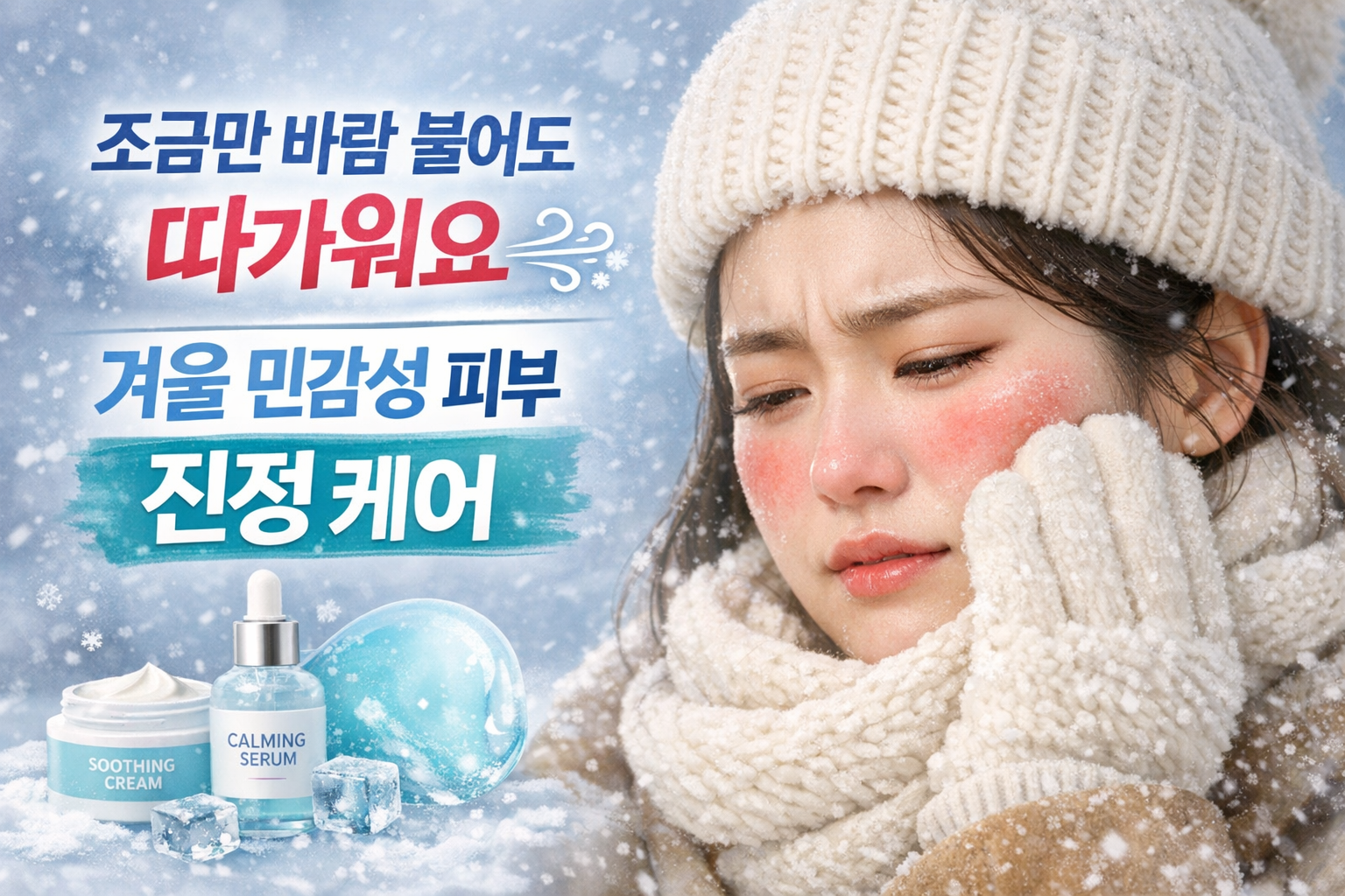 겨울 민감성 피부