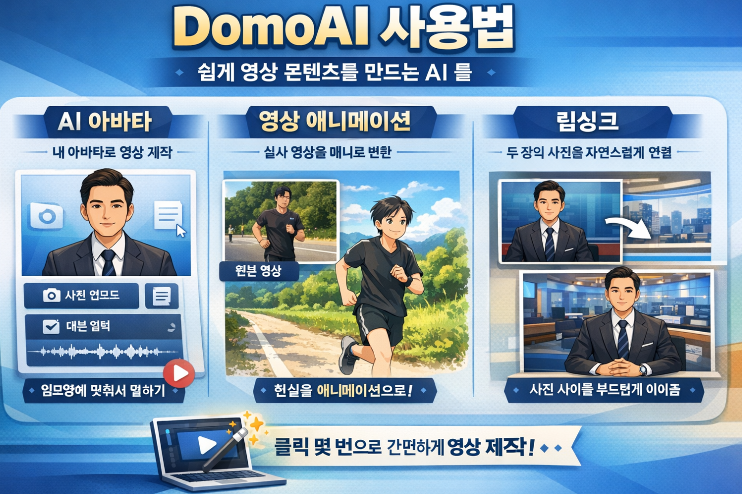 DomoAI 사용법 관련 사진