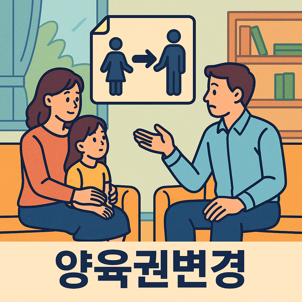 구미이혼전문변호사, 양육권변경