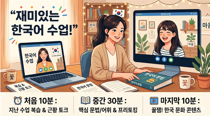 재미있는 한국어 수업