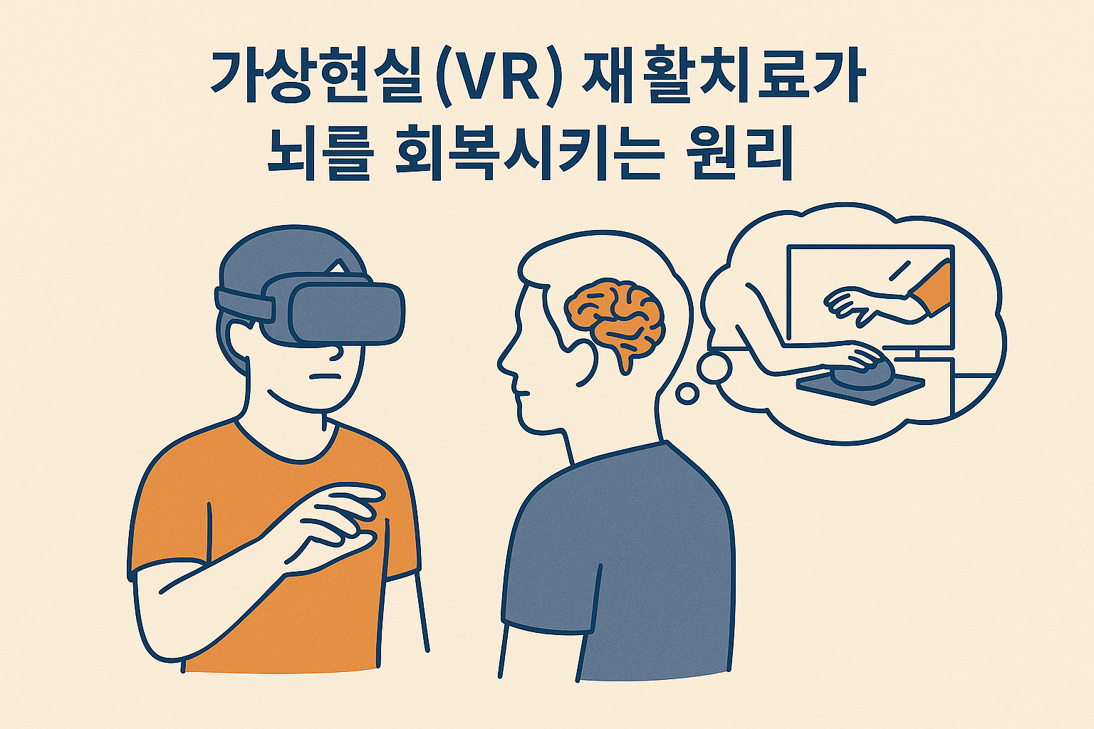 가상현실(VR) 재활치료가 뇌를 회복시키는 원리와 사례