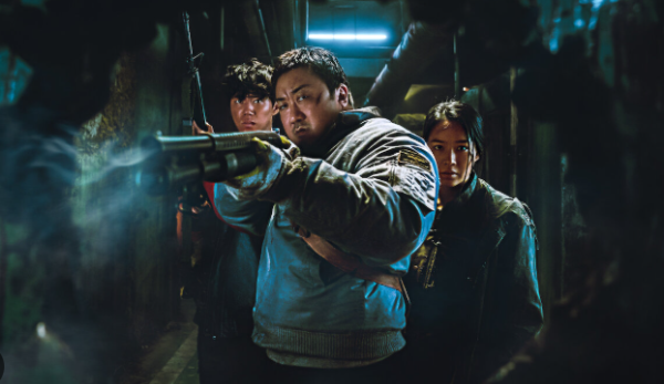 황야 영화 속 한 장면