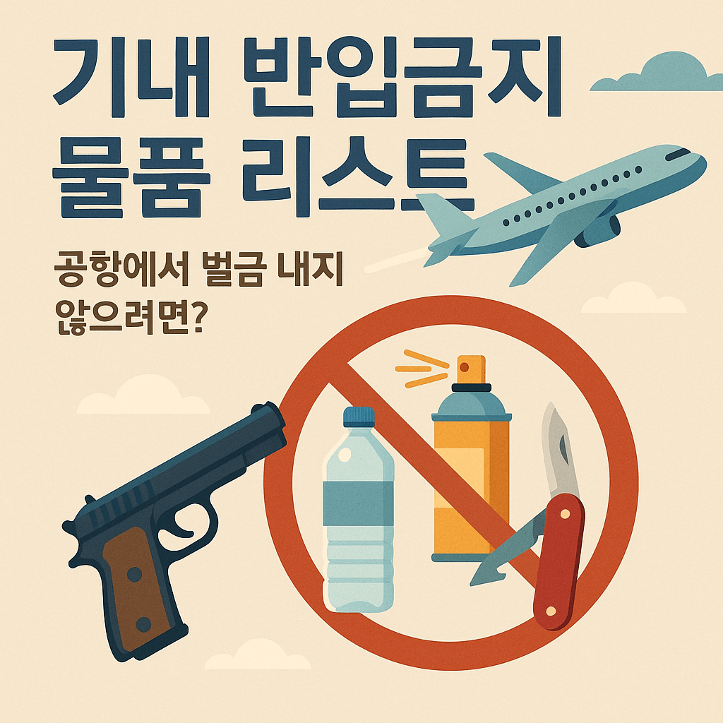 기내 반입불가 물품 리스트-썸네일