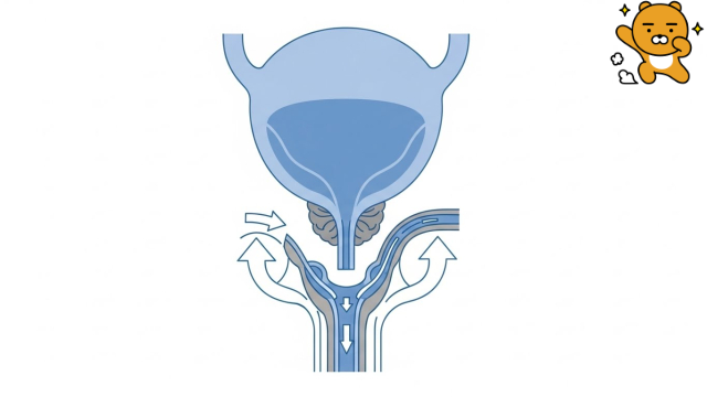 전립선암 전립선 방광 구조