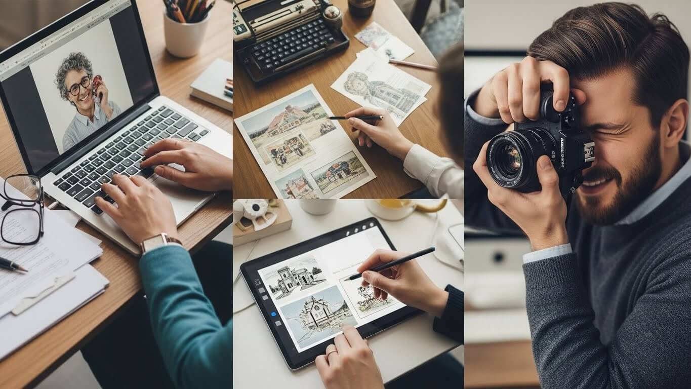 지금은 사라진 직업의 현대적 재해석 시도 관련 사진