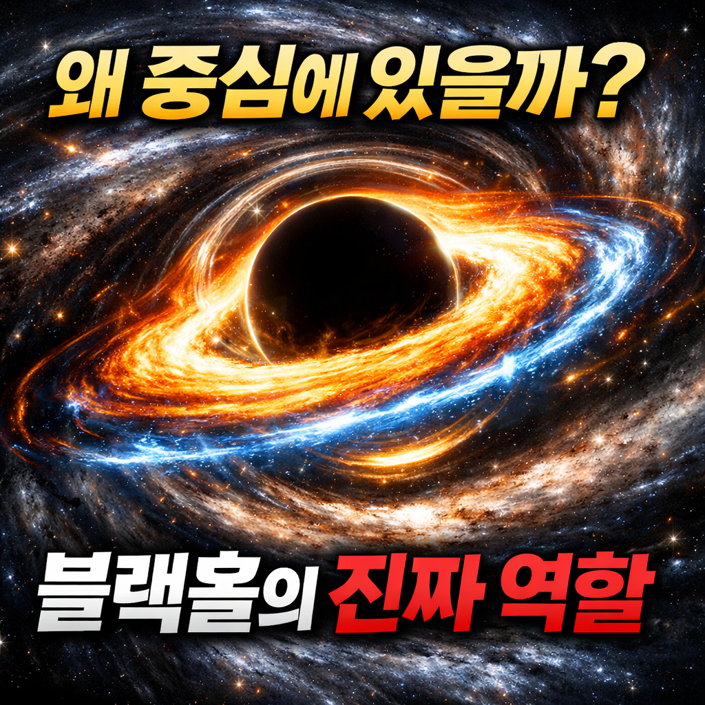 은하 중심 블랙홀은 왜 존재할까 JWST가 밝혀낸 탄생의 비밀