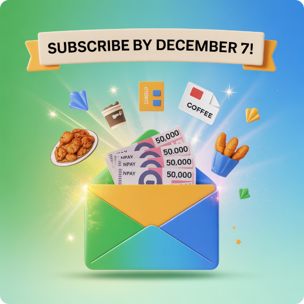 대한민국 정책브리핑 뉴스레터 구독 이벤트 이미지