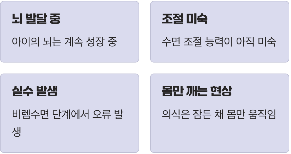 뇌가 아직 '공사 중'이에요