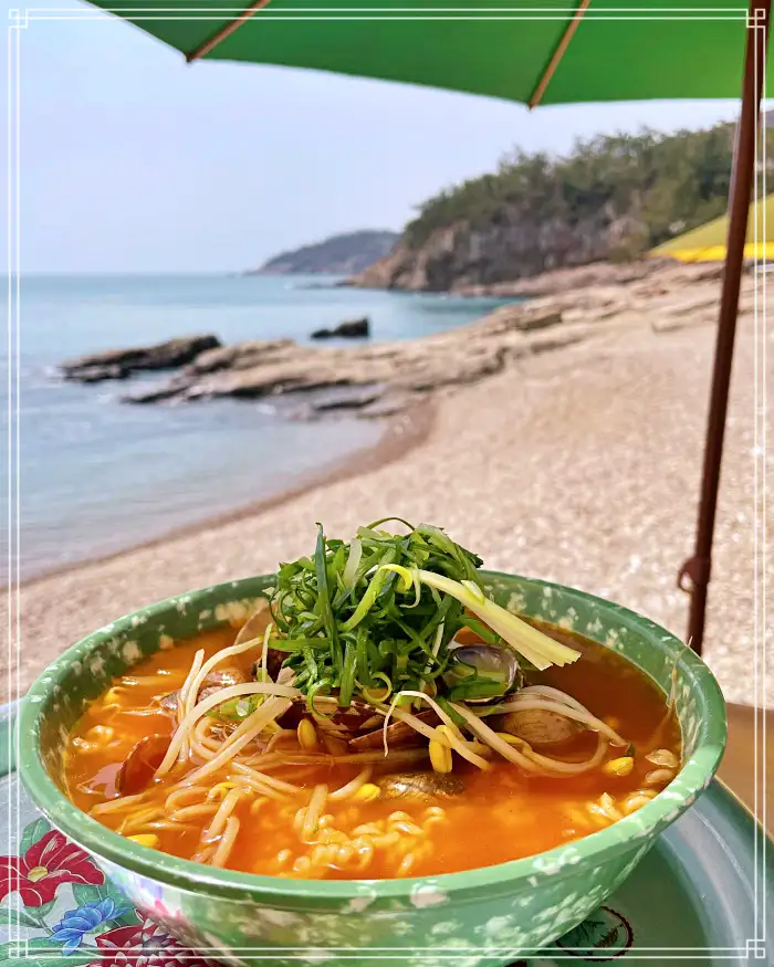 군산 선유도 맛집 해변 오션뷰 삼겹살