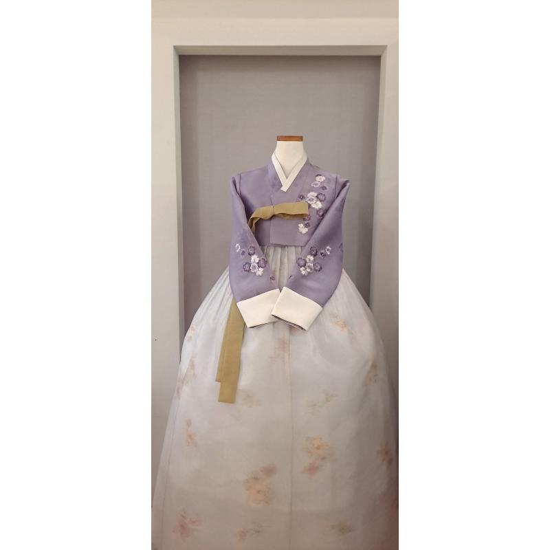 소디 중고한복 올앤뉴 보라저고리 한복세트