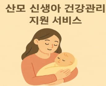 산모·신생아 건강관리 지원 서비스