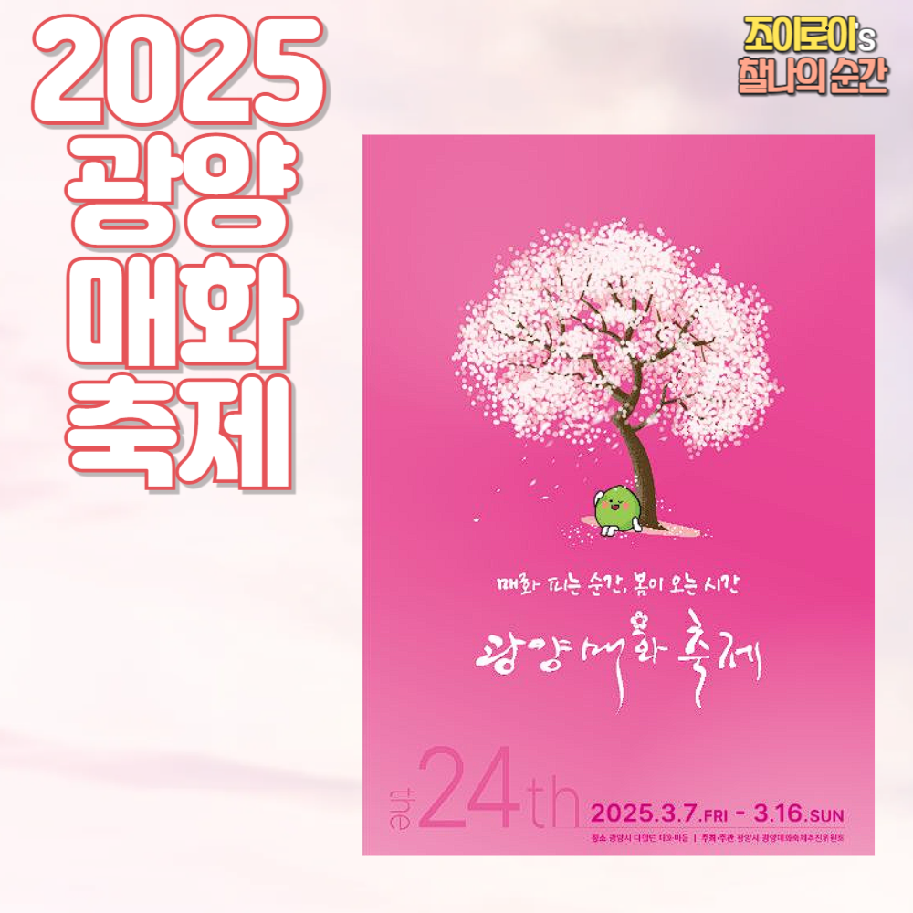 광양 매화 축제 2025