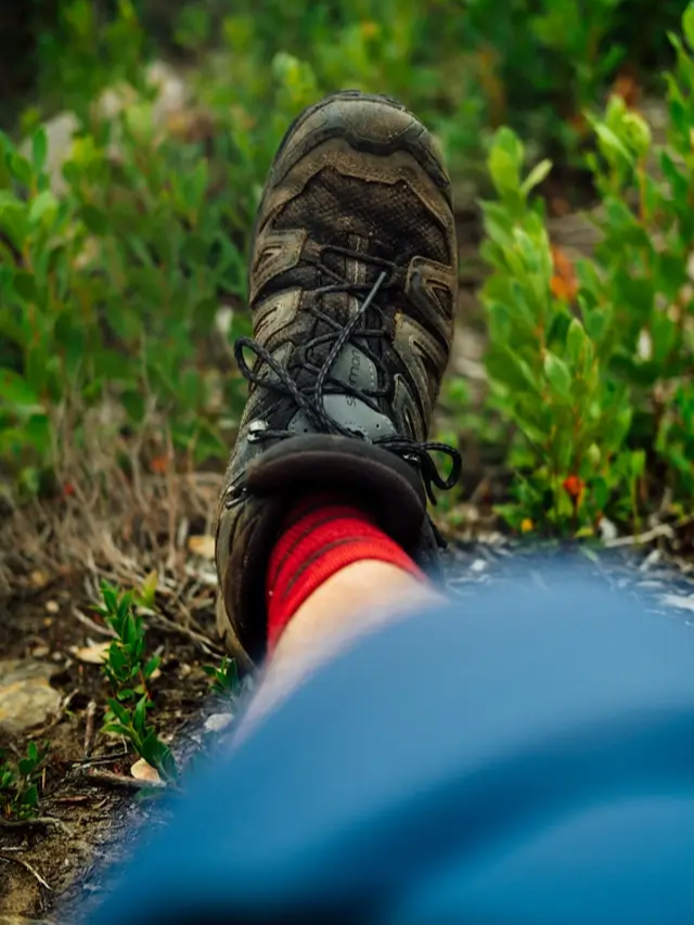 살로몬 등산화 활용