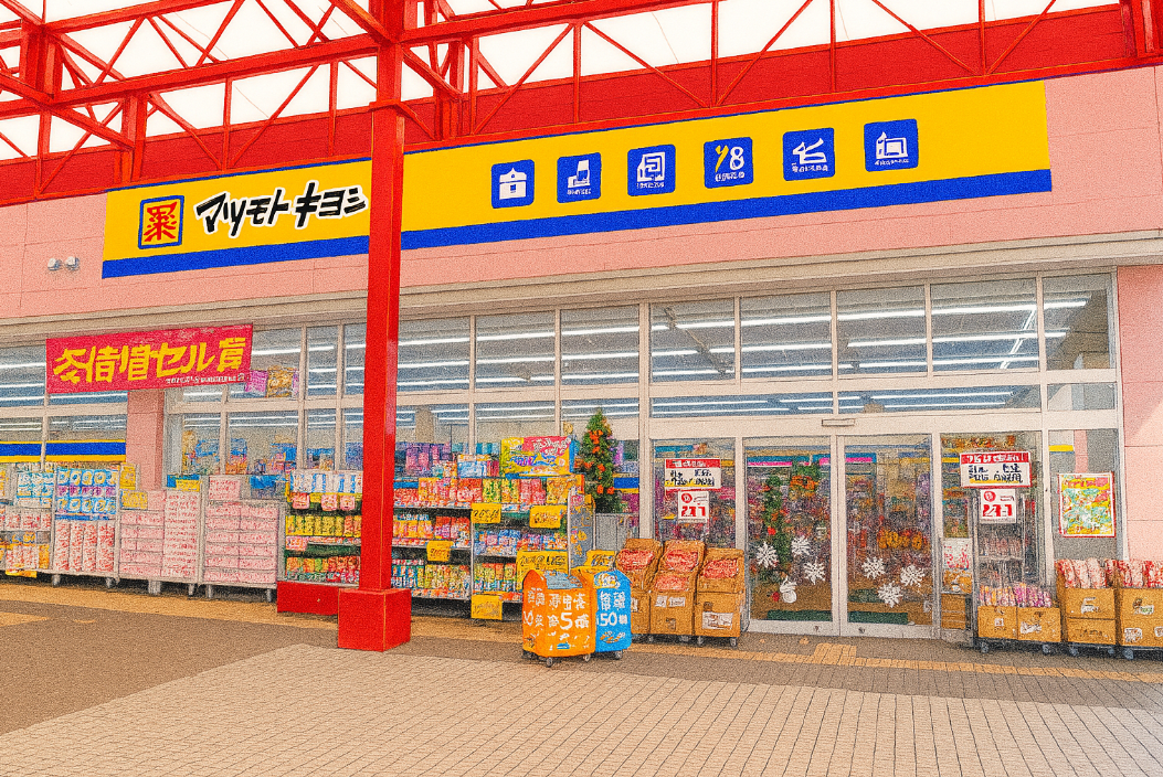 대마도 마츠모토 키요시의 외관