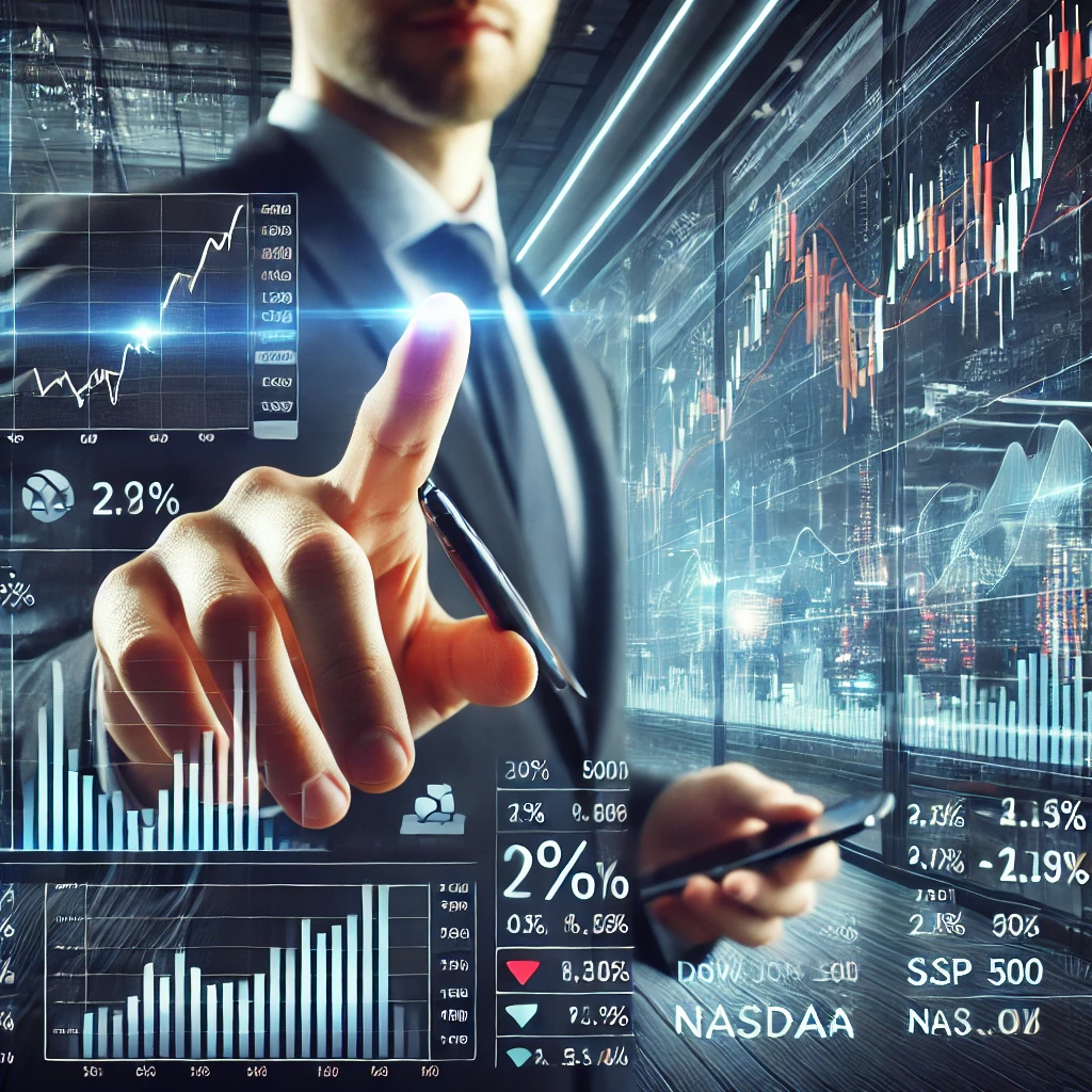 미국 주식 사진