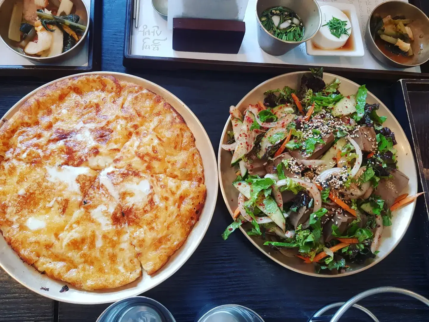 감자전도토리묵