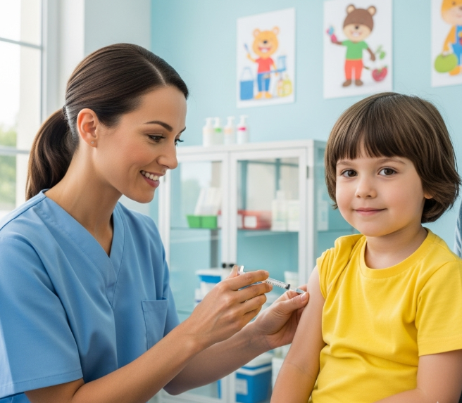 인플루엔자 무료 예방접종 관련이미지