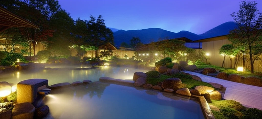 따뜻한 연말 국내 노천온천에서 새해 ..