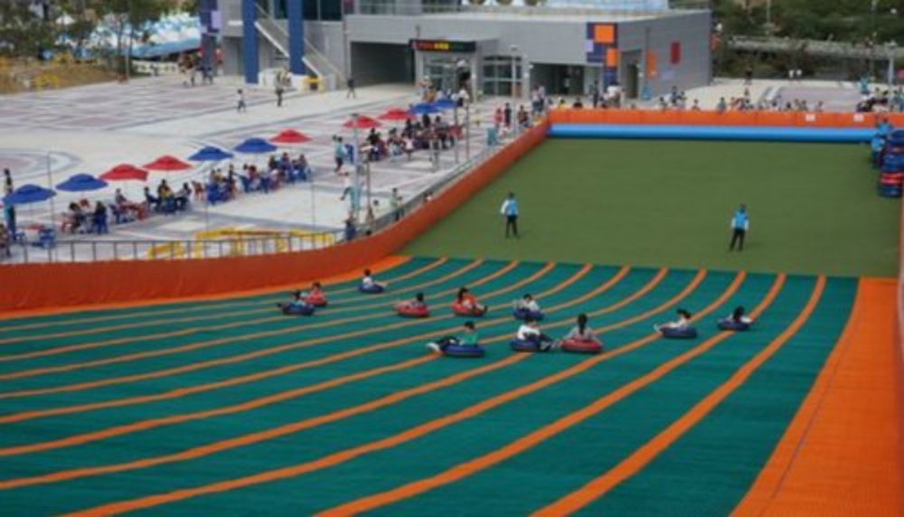 안성맞춤랜드-썰매장-전경