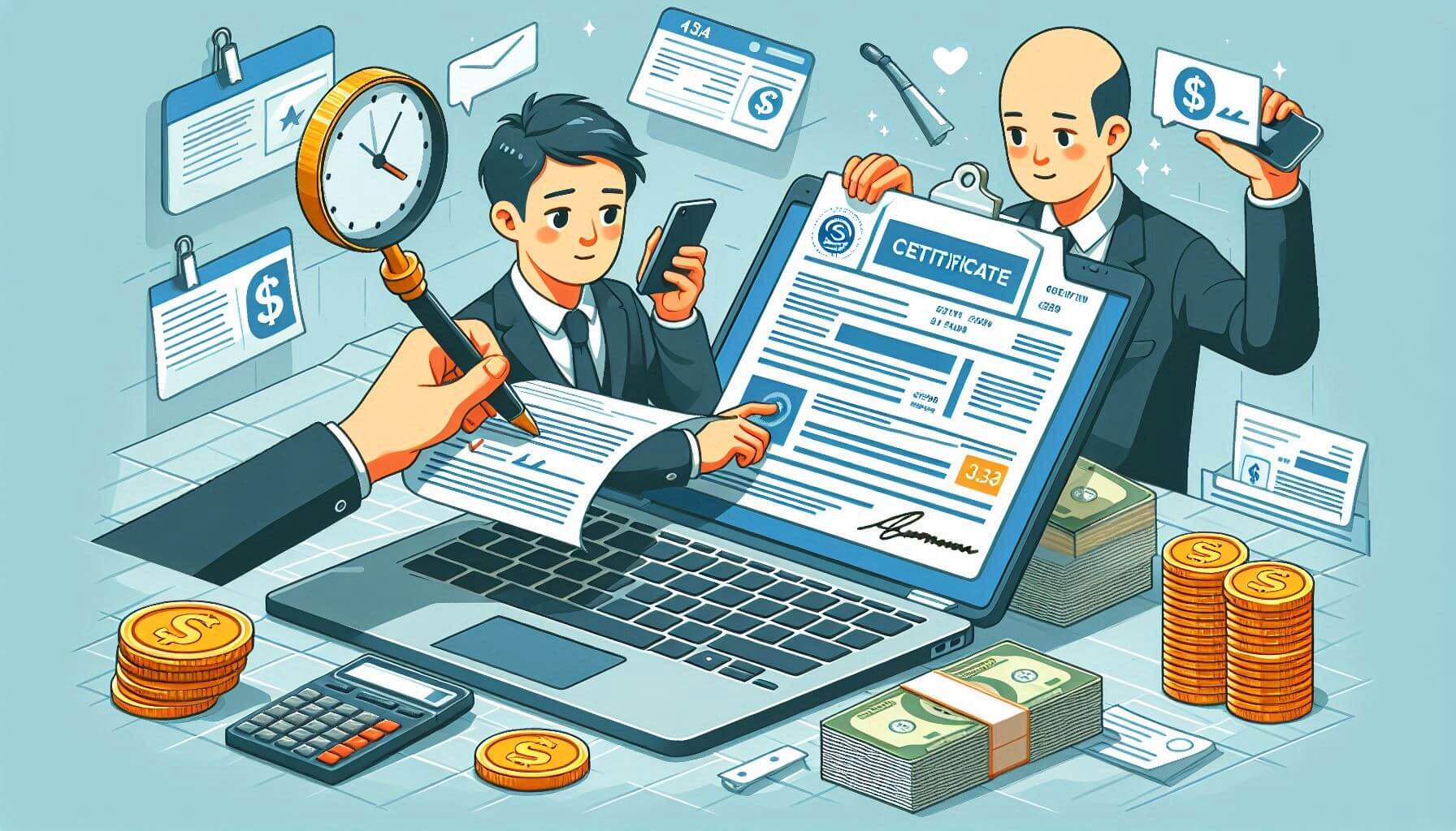 전자세금계산서용 공동인증서 발급방법