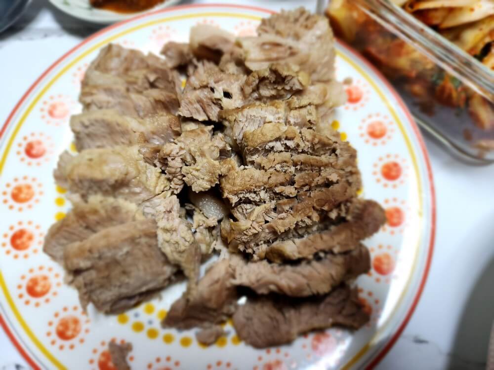 수육 맛있게 삶는법