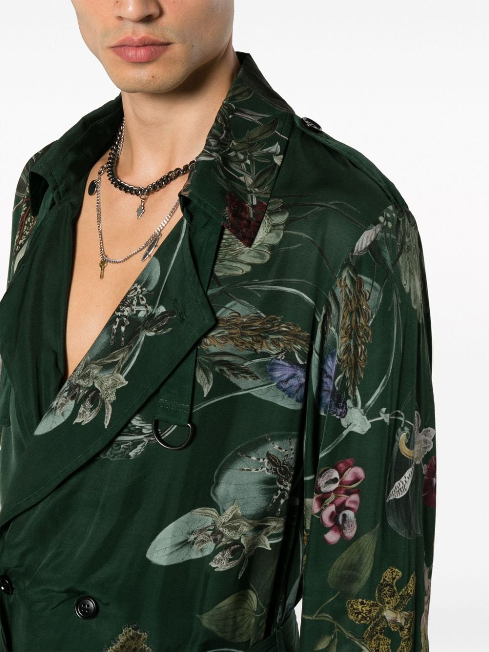 dries van noten silk jacket