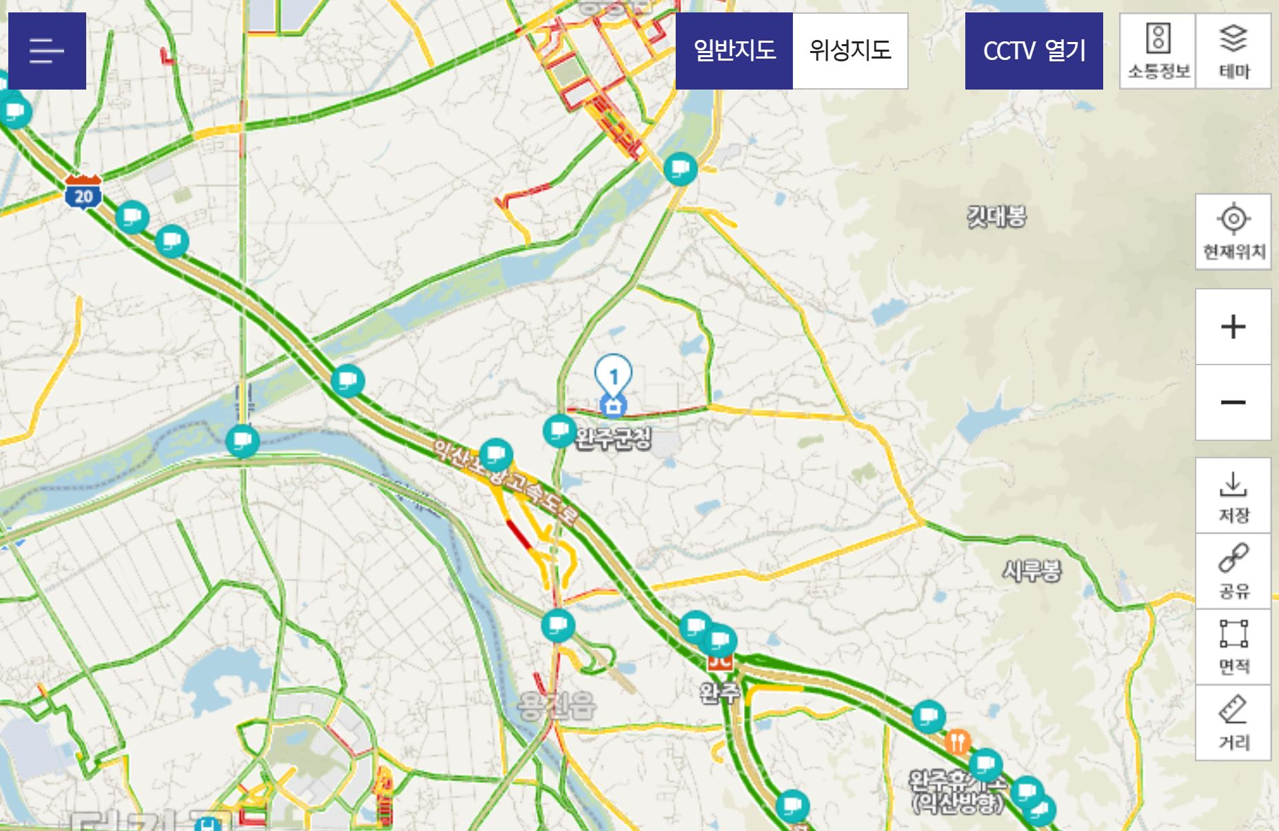 완주 교통 CCTV