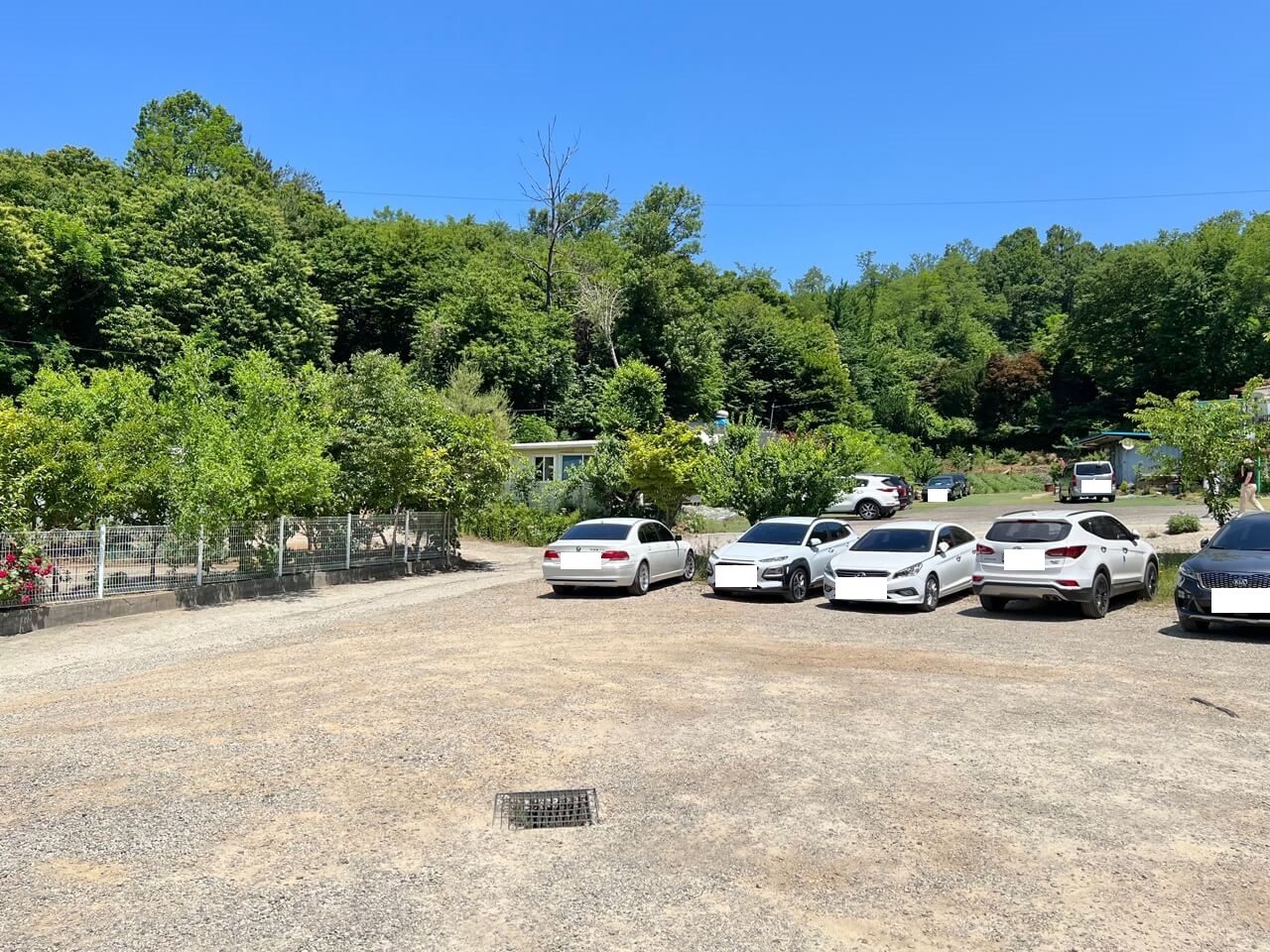 박군자 진주냉면 주차장