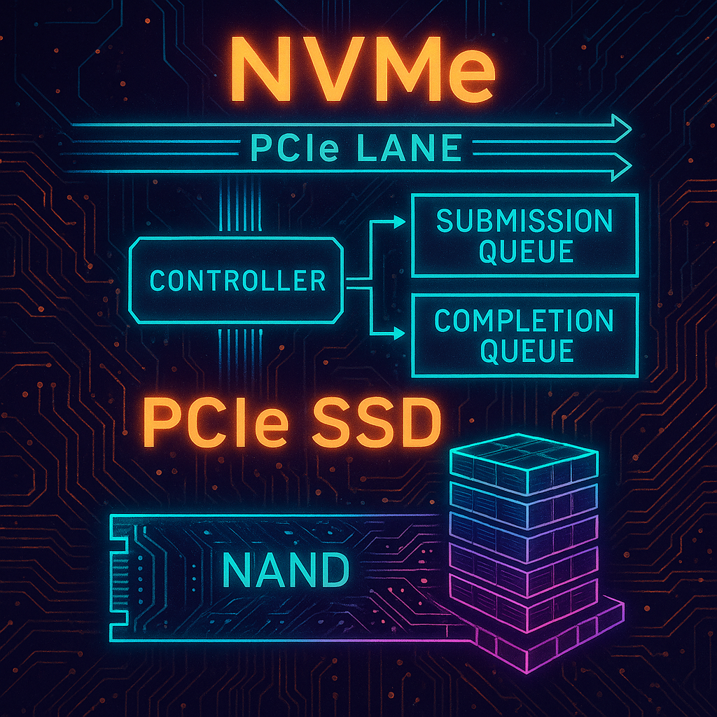 NVMe와 PCIe SSD