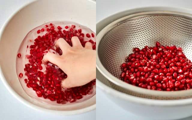 석류 먹는법 레시피 석류씨 빼기 석류자르는법